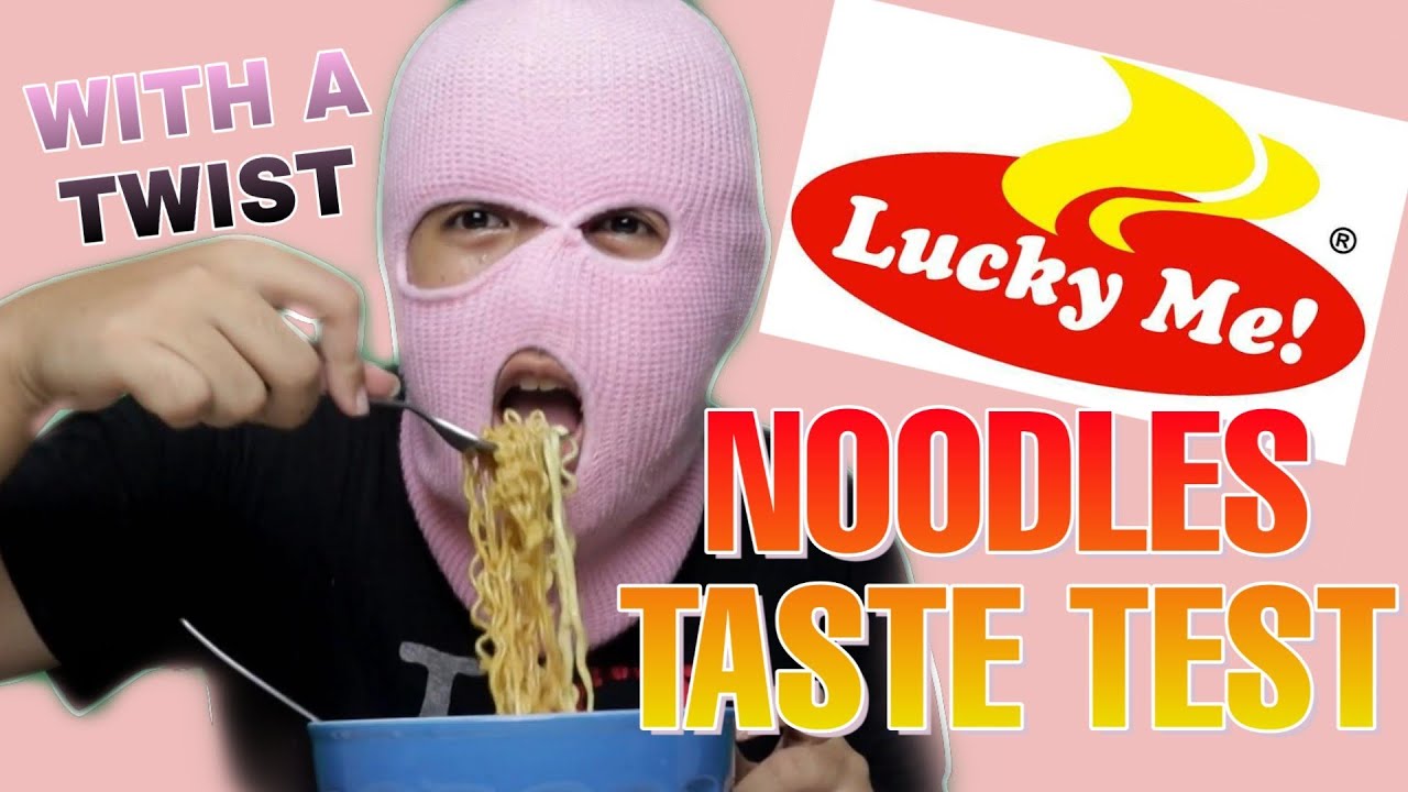 LUCKY ME NOODLES TASTE TEST WITH A TWIST (Beef Mami & Pancit Canton)