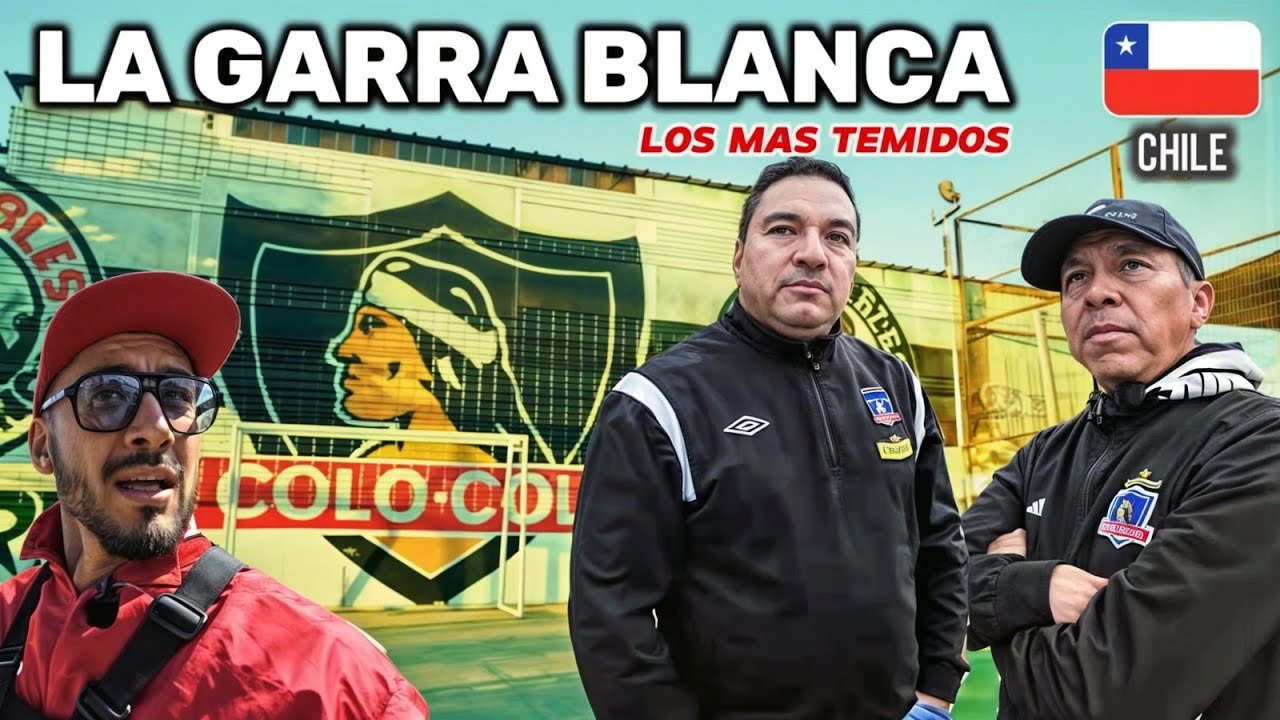Argentino entra en la BARRA más PELIGROSA de CHILE. 100 Años de COLO COLO