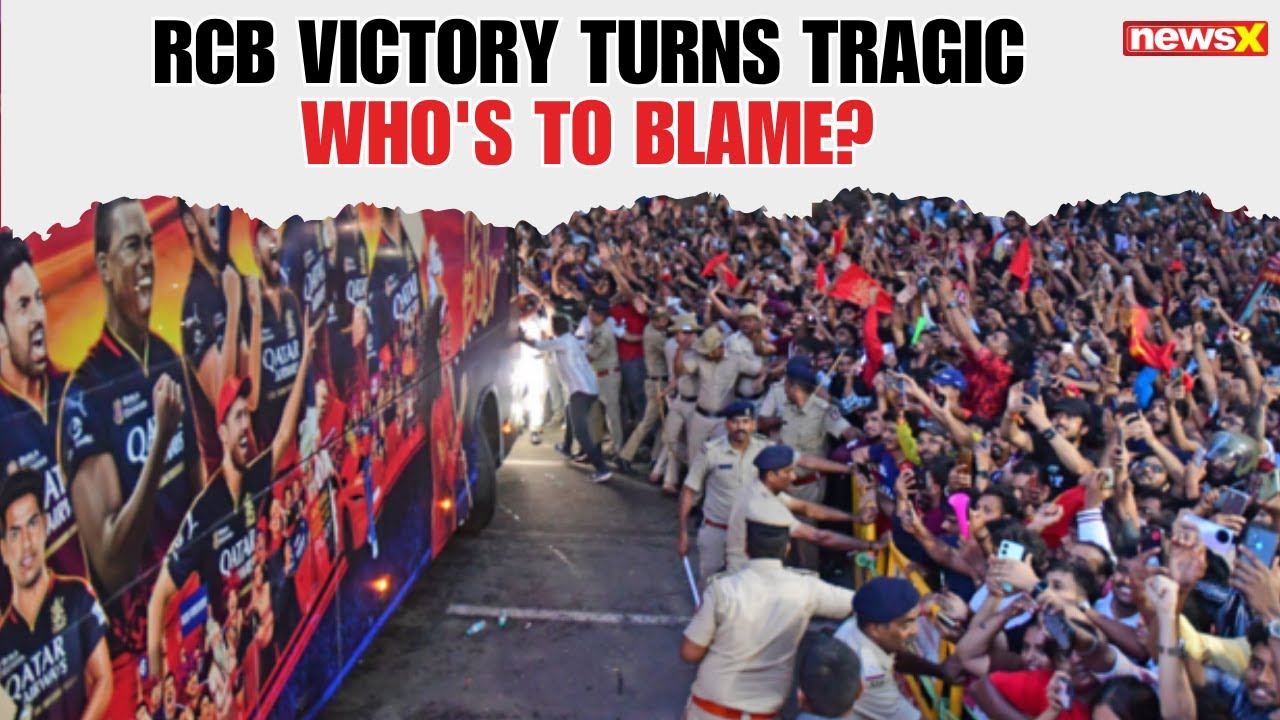 RCB Stampede: RCB Blamed by Karnataka Government for Deadly Bengaluru Victory Parade Stampede