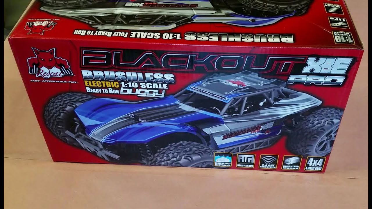 Unboxing the Redcat Blackout XBE Pro 4x4 Buggy