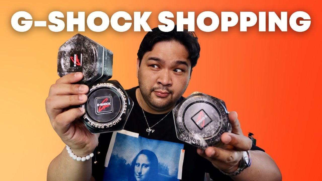 G-Shock Shopping at SM Mall & Unbox Greenhills!
