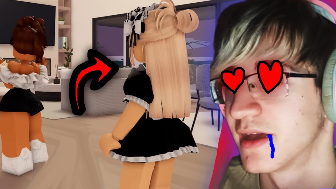 The story of a pretty girl in Roblox who fell in love