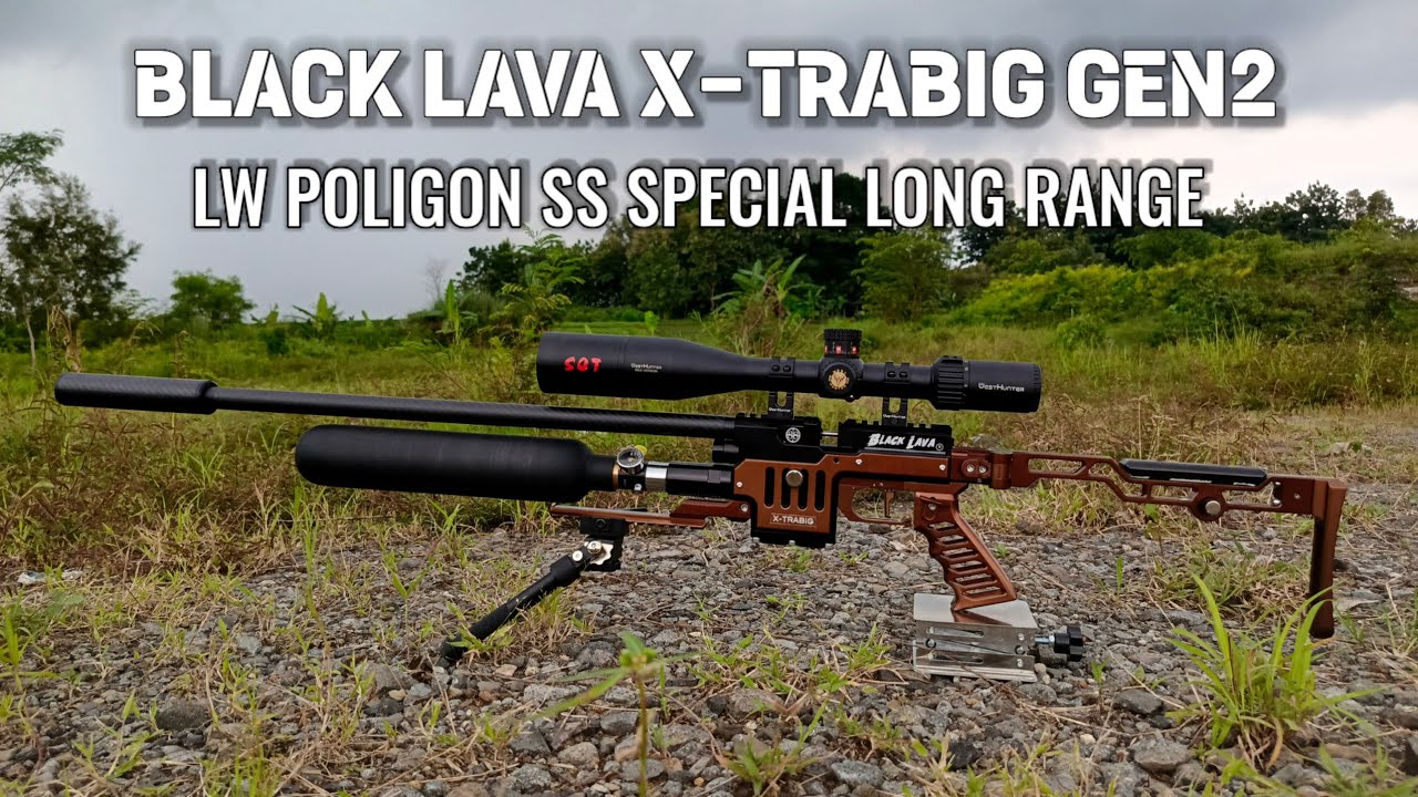 SUKKA OUTDOOR TEAM : BLACK LAVA X-TRABIG GEN2 LARAS LW POLIGON SS 60CM