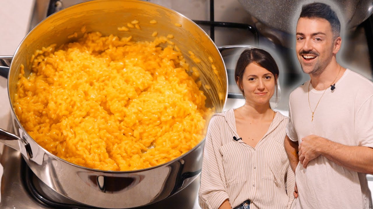 Matteo Lane Learns How To Make Risotto
