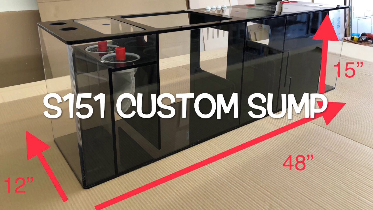 Advanced Acrylics S151 Custom Sump / (48