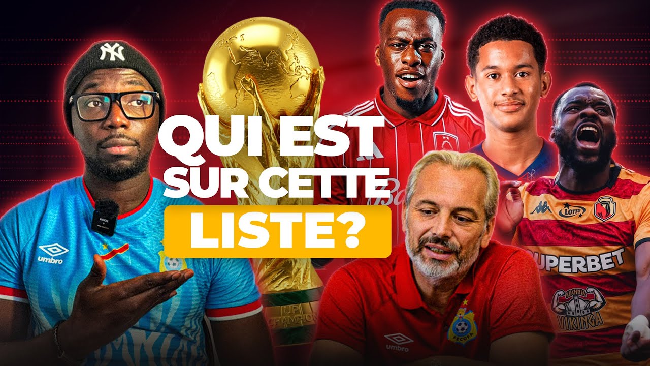 🐆🇨🇩Voici mon analyse sur la liste de Sébastien Desabre avec plusieurs surprises ! #coupedumonde2026 