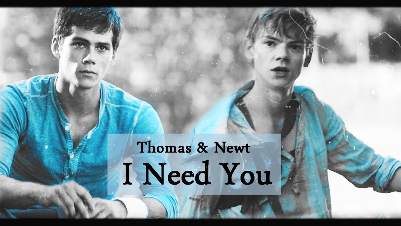 thomas and newt • I need you