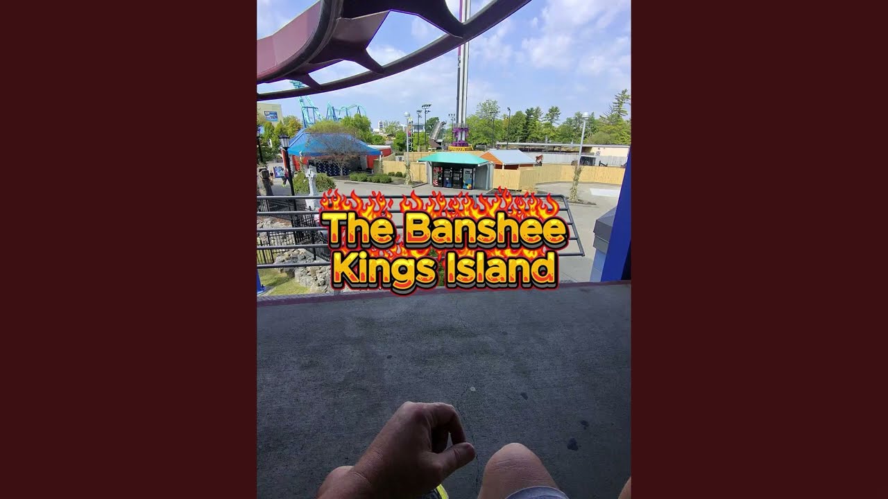 POV on The Banshee at Kings Island 🎢