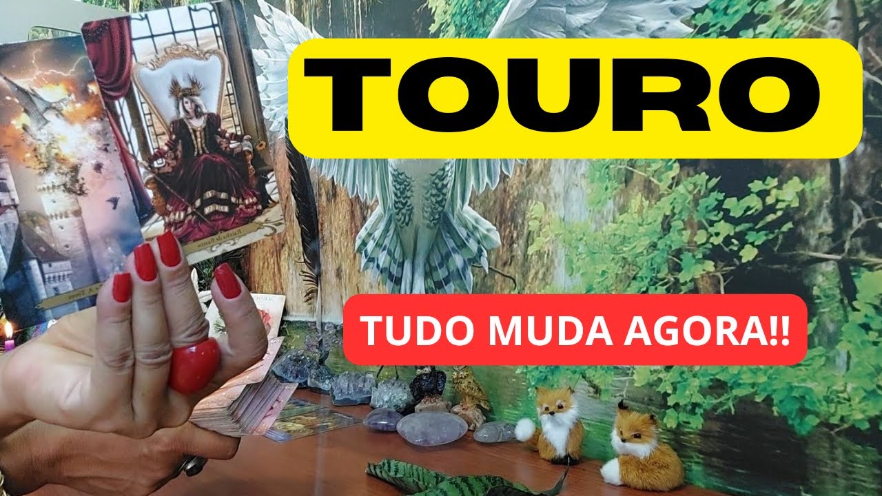 TOURO♉️AGOSTO 🦅VOCÊ VAI ESTA COMO UMA VISÃO QUE NUNCA TEVE ANTES! ⭐️#tarot #touro #taurus