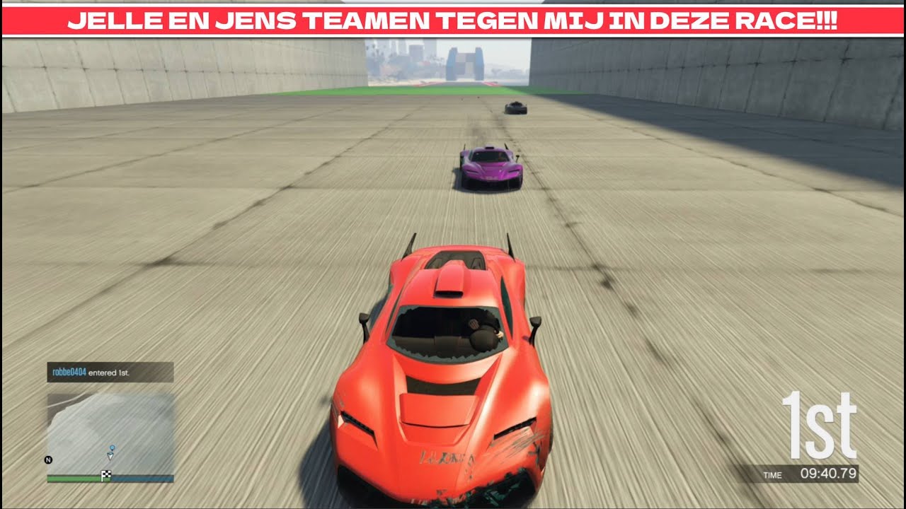 JELLE EN JENS TEAMEN TEGEN MIJ IN DEZE RACE!!!