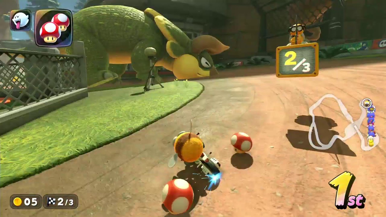 マリカ オンチャレやってみましょう ハッチン【マリオカート ワールド】