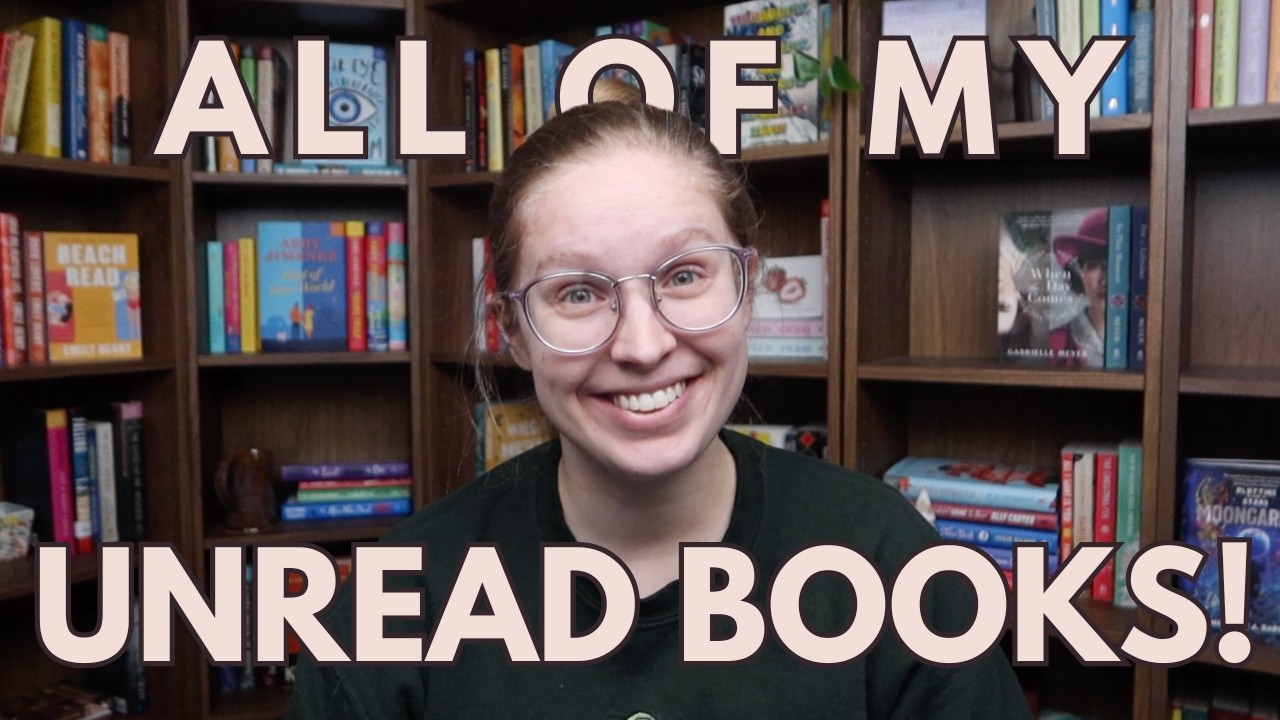 Весь мой список непрочитанных книг! Сколько их у меня??