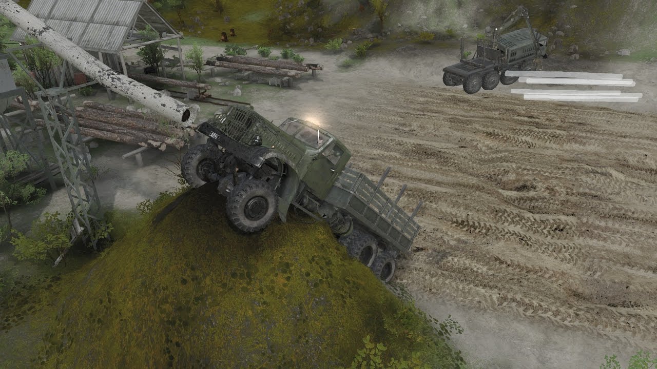 SpinTires Карта «West Fork Canyon»