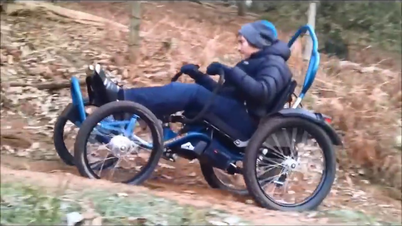 Frosty ride on Boma All Terrain wheelchair.