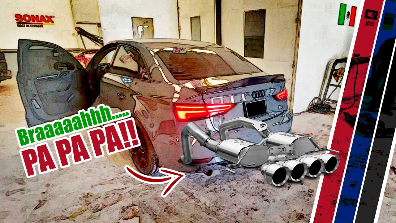 Cambiamos el Escape/Silenciador del Audi Turbo | Marco MAAP Carshop