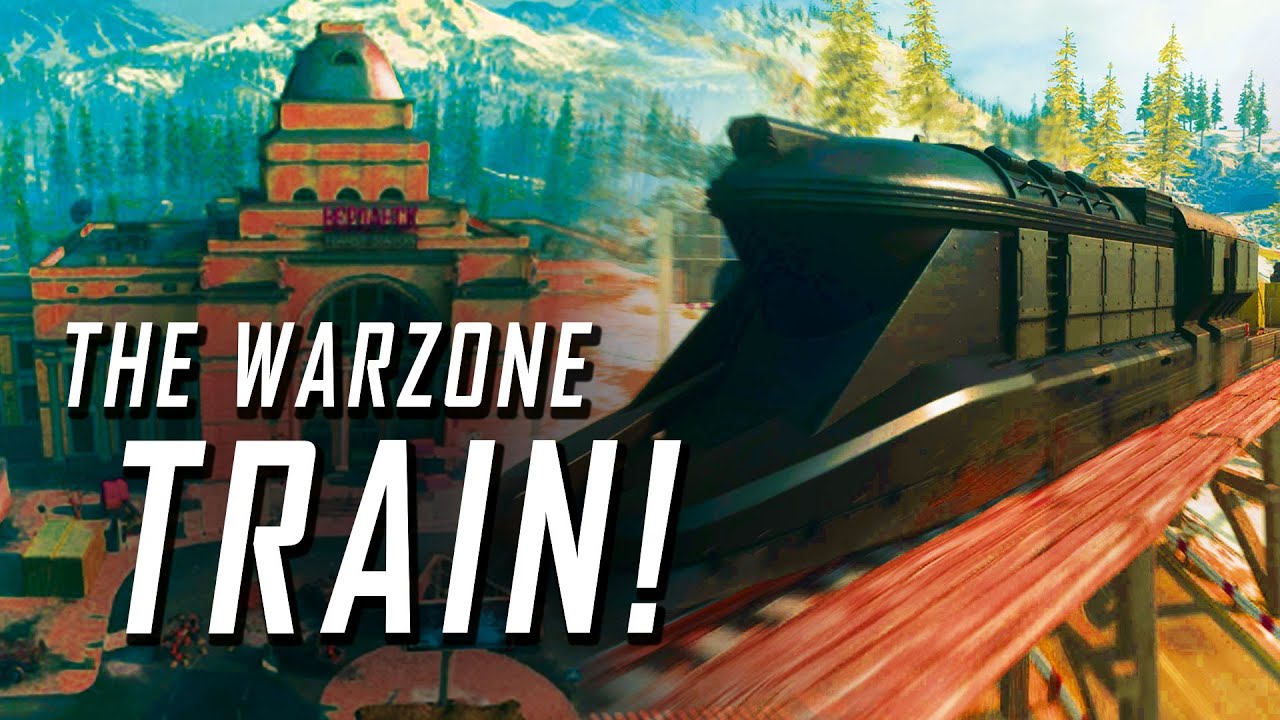 🔥NEW🔥 What is the WARZONE TRAIN all about? + ALL inside TRAIN STATION routes REVEALED!