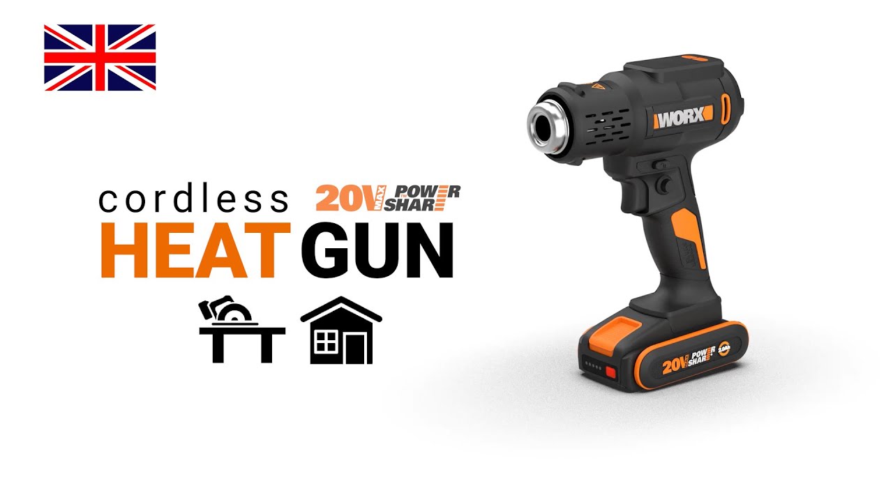 WX 015 CORDLESS HEAT GUN EN