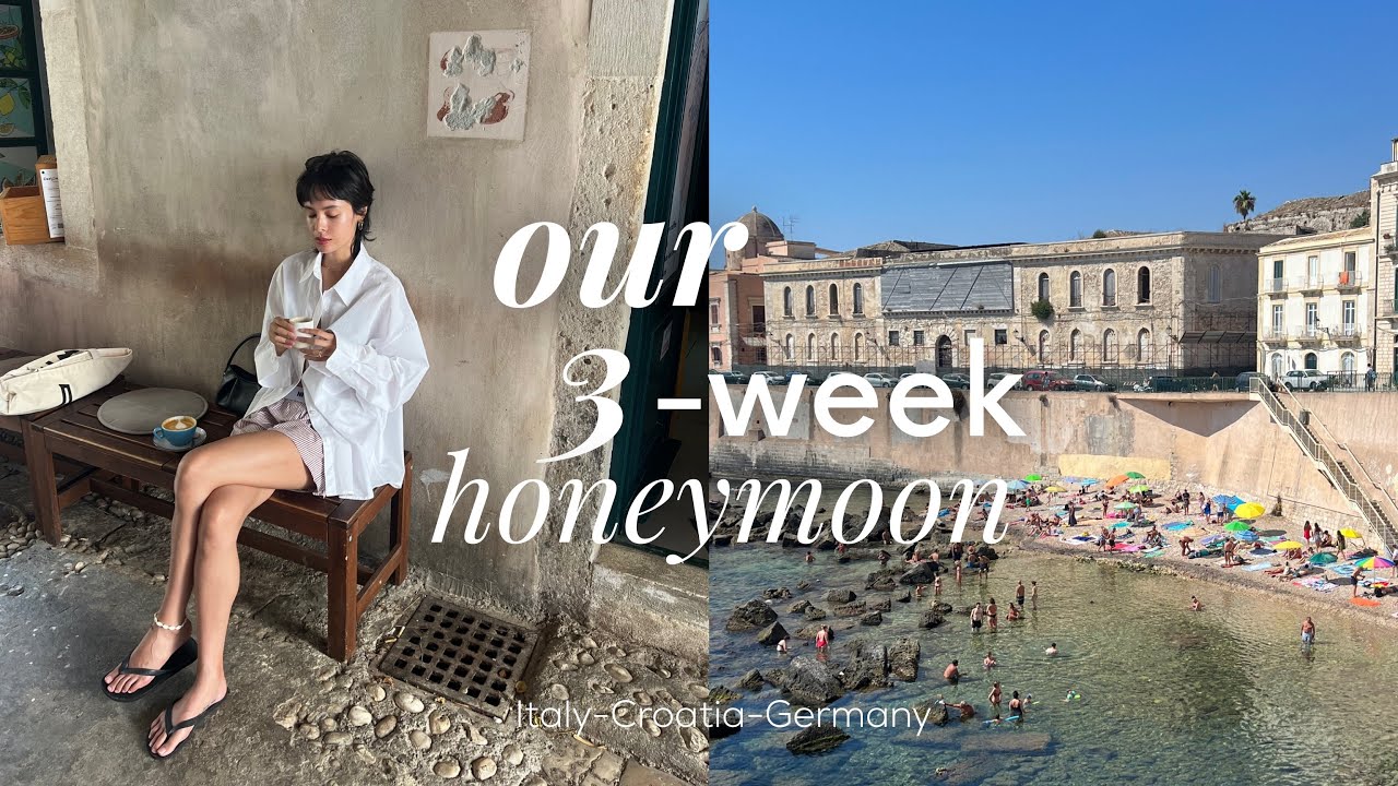 3週間のハネムーン❤️夫婦でイタリア、クロアチア、ドイツに行ってきました