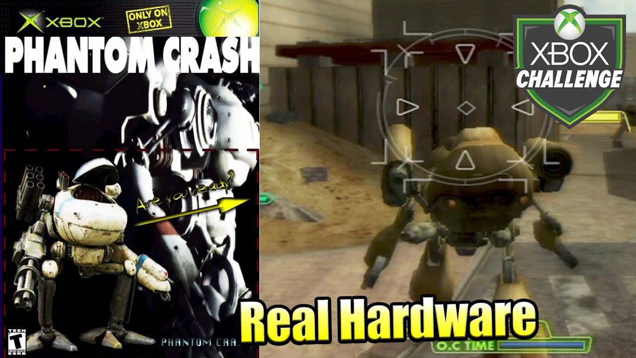 Phantom Crash — Xbox OG Gameplay HD — Real Hardware {Component}