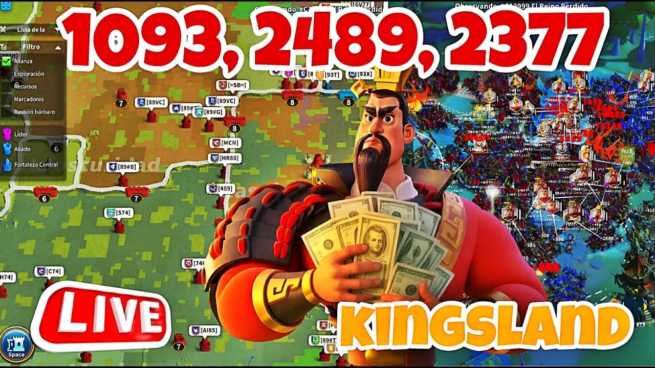 SIGUE GUERRA EN KINGSLAND ( DIA 7) - RISE OF KINGDOMS
