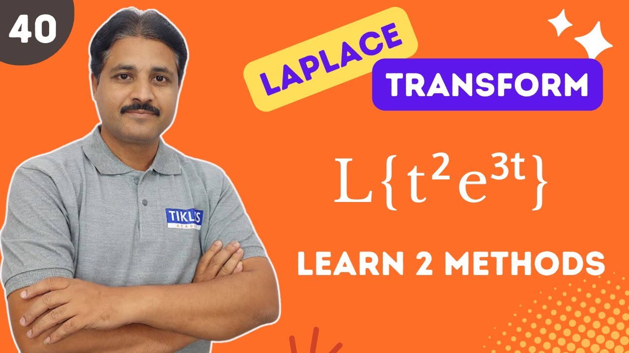 LAPLACE TRANSFORM SOLVED PROBLEMS (LECTURE 40) @TIKLESACADEMY