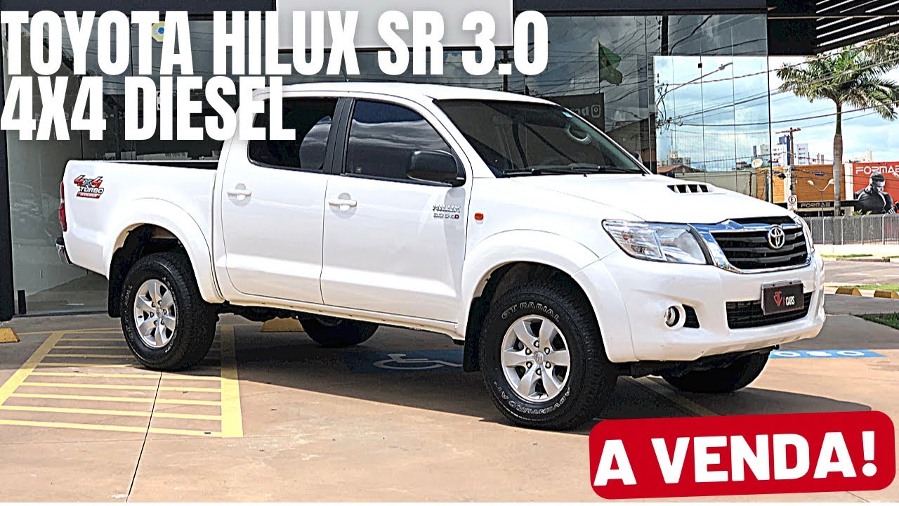 TOYOTA HILUX VERSÃO SR 3.0 4X4 2015 TURBO DIESEL IMPECÁVEL! #hilux4x4