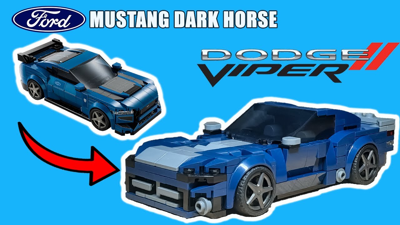 76920 Dodge Viper - Lego Speed Champions Alternative MOC Tutorial