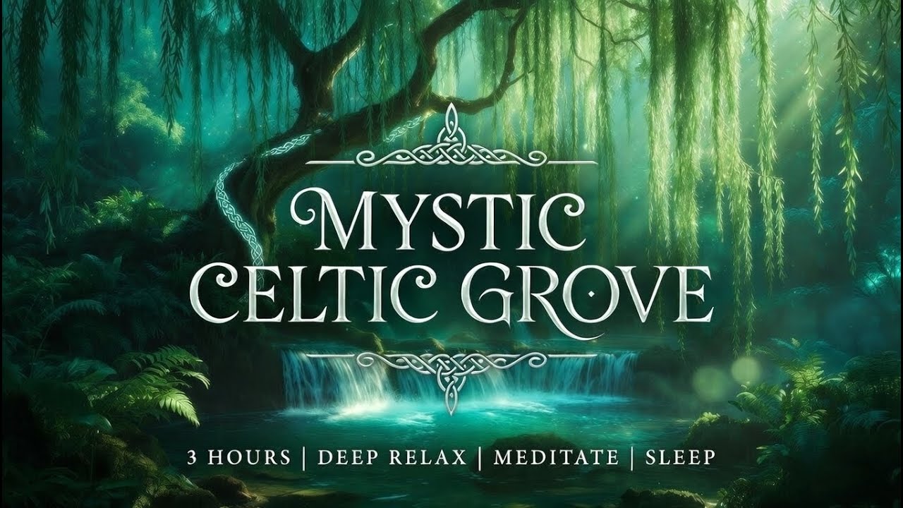 Mystic Celtic Grove Ambience | 3 Hours Ethereal Fantasy Forest • Celtic Relaxation & Sleep Music