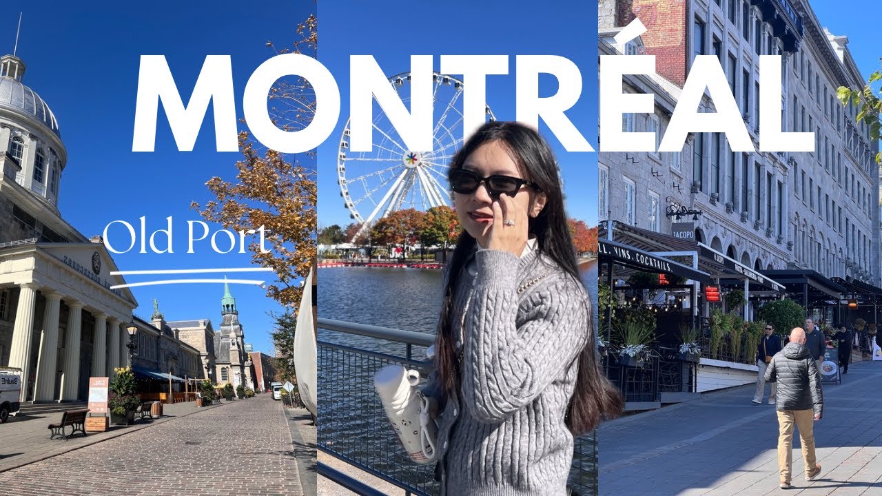 Canada Quebec : Walking in Old Port/Montreal, Canada | Autumn 🍂 2025