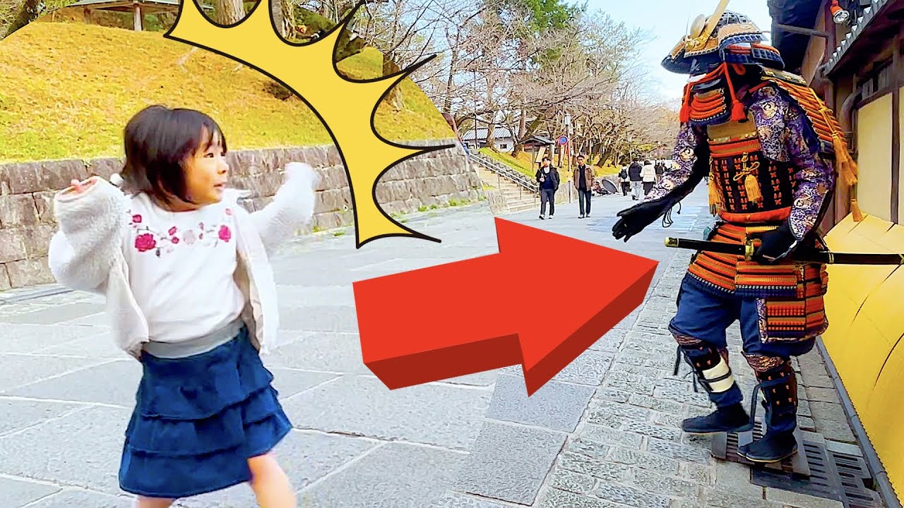 #97 SAMURAI Statue Prank in Kyoto Japan | Awesome Traveler reactions Mannequin prank Kiyomizu Temple
