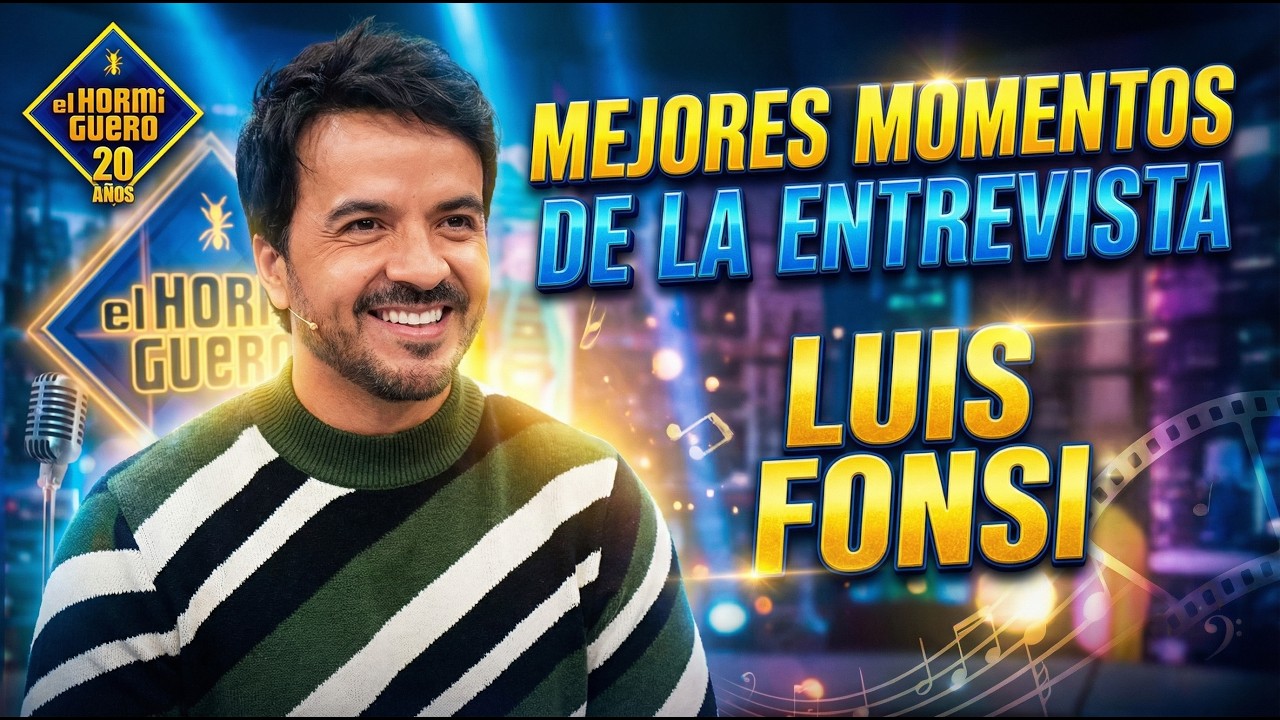 Luis Fonsi en El Hormiguero: recopilación de los momentazos de la entrevista - El Hormiguero