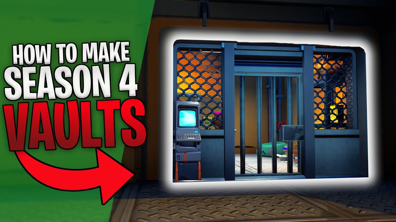 HOW TO MAKE SEASON 4 KEY VAULTS | Fortnite Creative