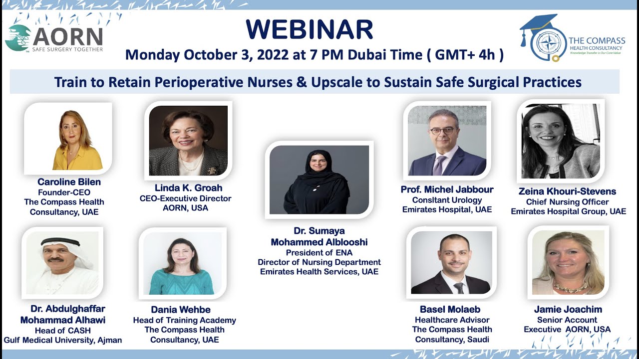 Train to Retain Perioperative Nurses and Upscale to Sustain Safe Surgical Practices – TheCompassHC