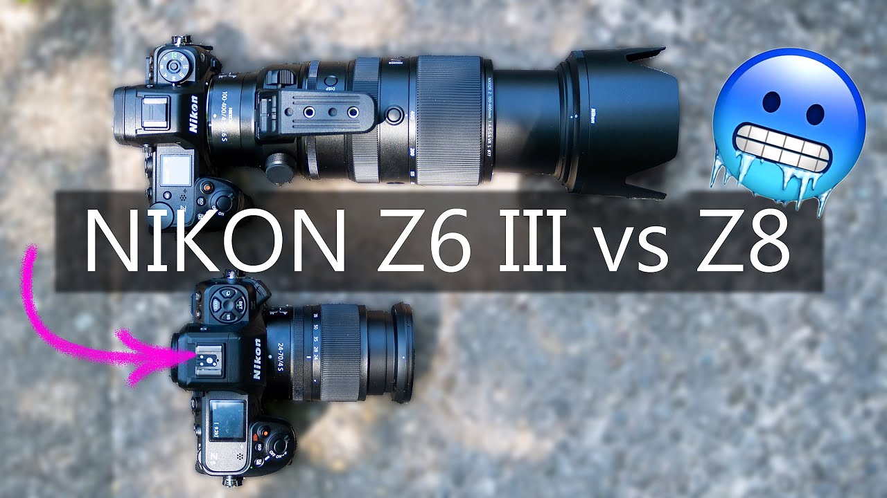 NIKON Z6 III vs NIKON Z8 📸 VERNICHTET auf der Autofokus-Teststrecke?