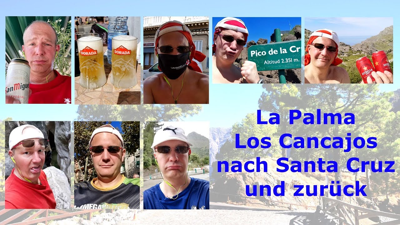 Wandern auf La Palma - Los Cancajos nach Santa Cruz und zurück