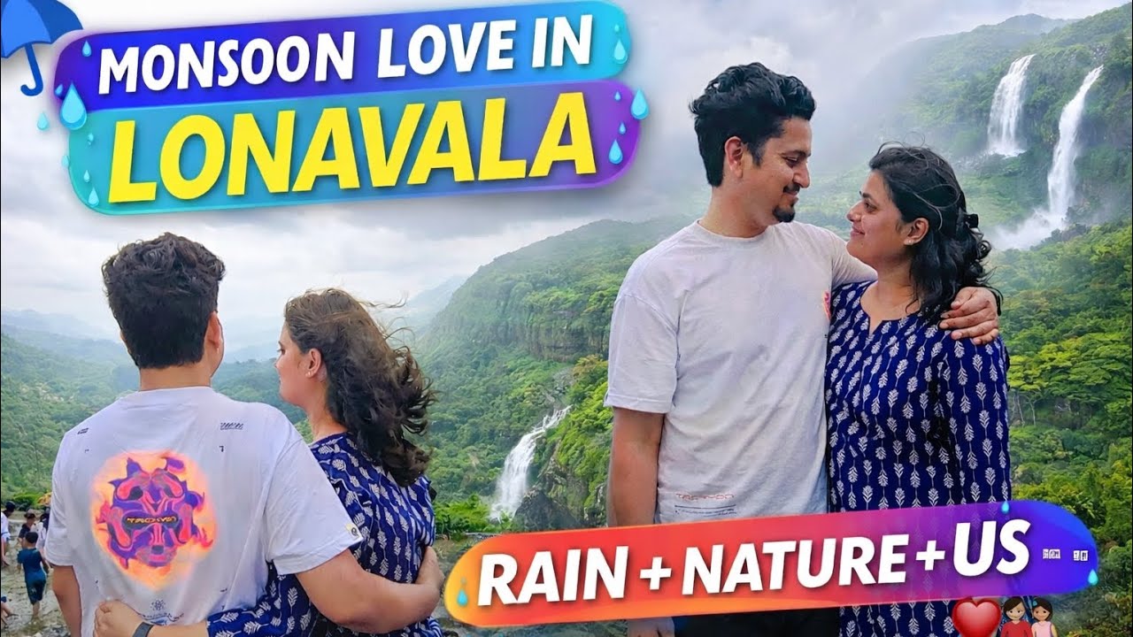 Our First Lonavala Trip ❤️ |Bhushi Dam + Waterfalls 😍 # Lonavala Monsoon trip #Couple Vlog#enjoy 