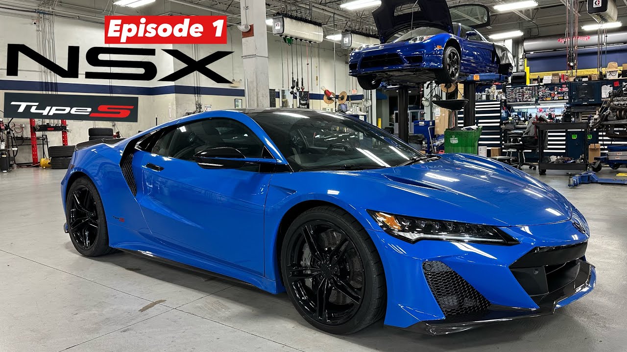 Acura NSX Type-S серии NC1 2022 года — установка выхлопных систем Pride | Science of Speed ​​Exha...