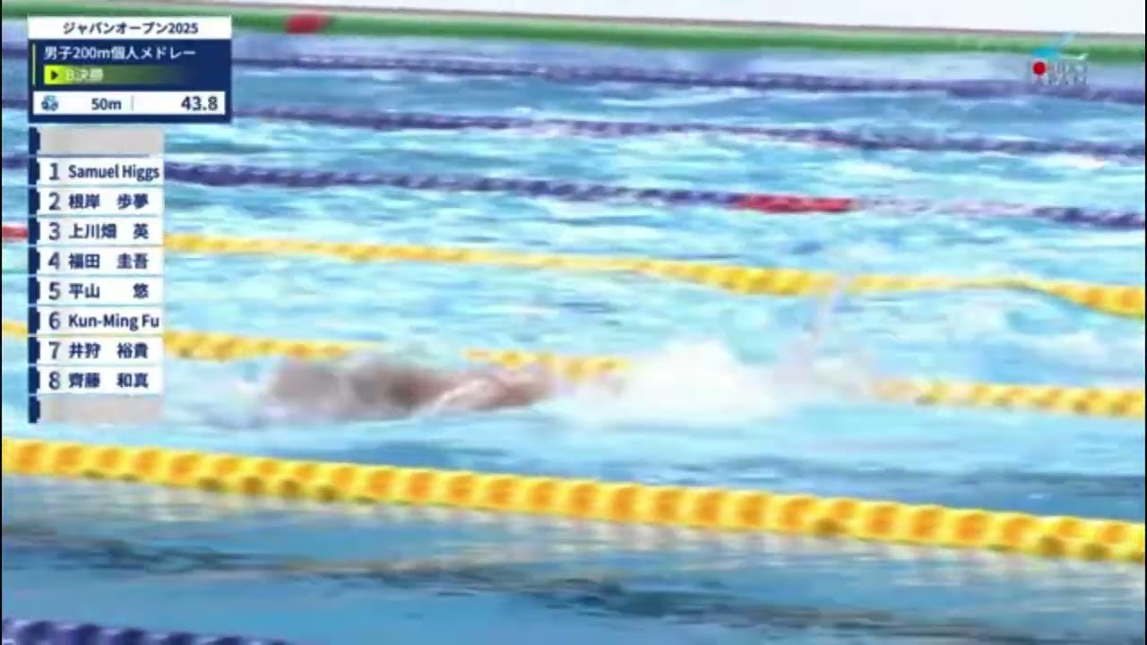 SAM HIGGS 200IM Japan Open 2025 B final
