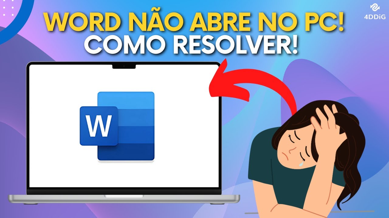 Word NÃO ABRE no PC! Como Resolver de Forma Fácil em 2025!