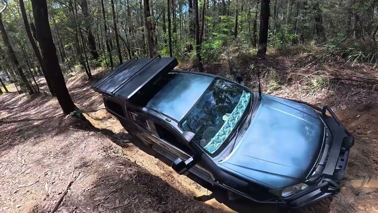 Wheel lifts and winch walls! Mallcrawlers vs Watagans, Wishing well, creek rd. Pt.1