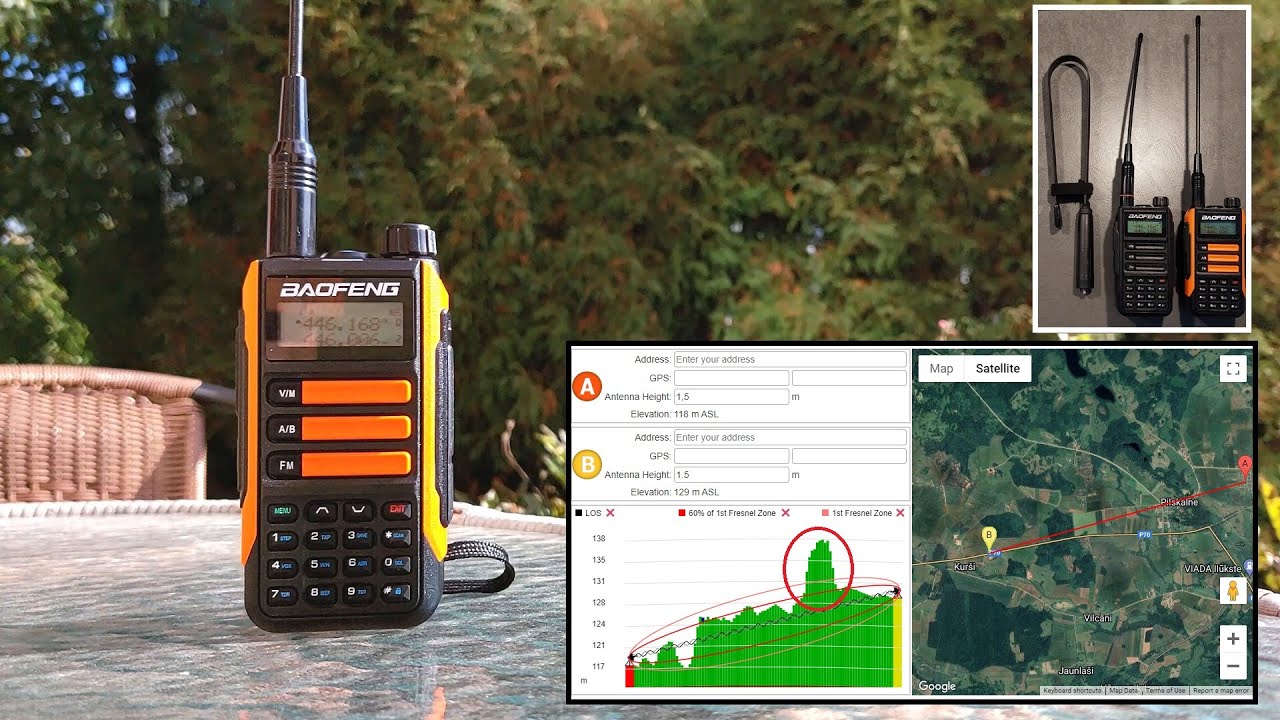 Baofeng UV 16 Pro Range Test