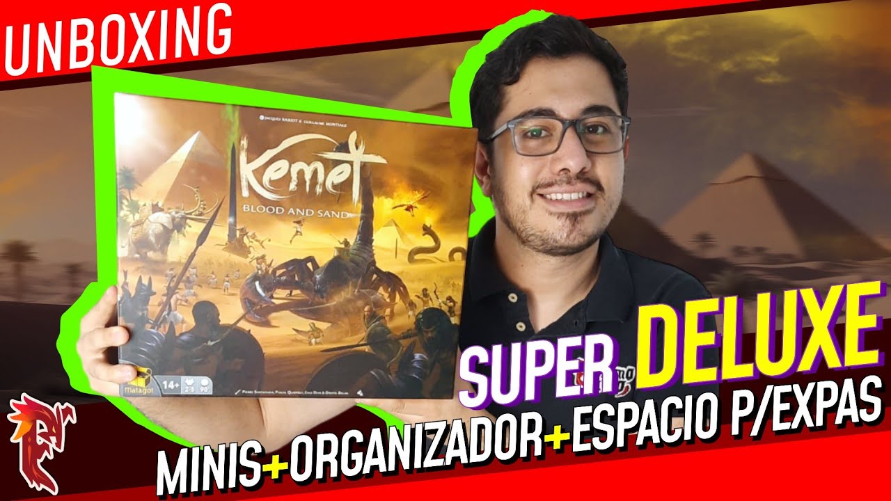 🦂 KEMET 🛕 Así DEBERIAN ser TODOS los juegos | UNBOXING en español @editionsmatagot9795