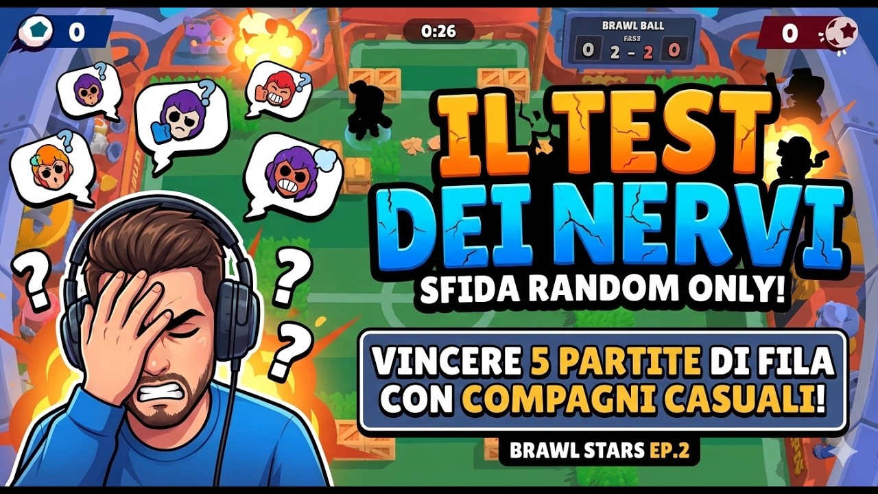 BRAWL STARS AD OBIETTIVI EP.02: LA SFIDA DEI NERVI!!!