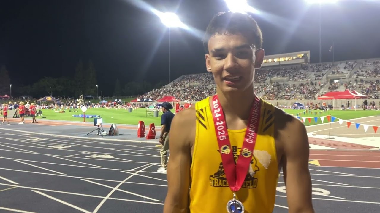 Temecula Valley's Jack Stadlman wins boys 400-meter title at CIF-State Track & Field Championships