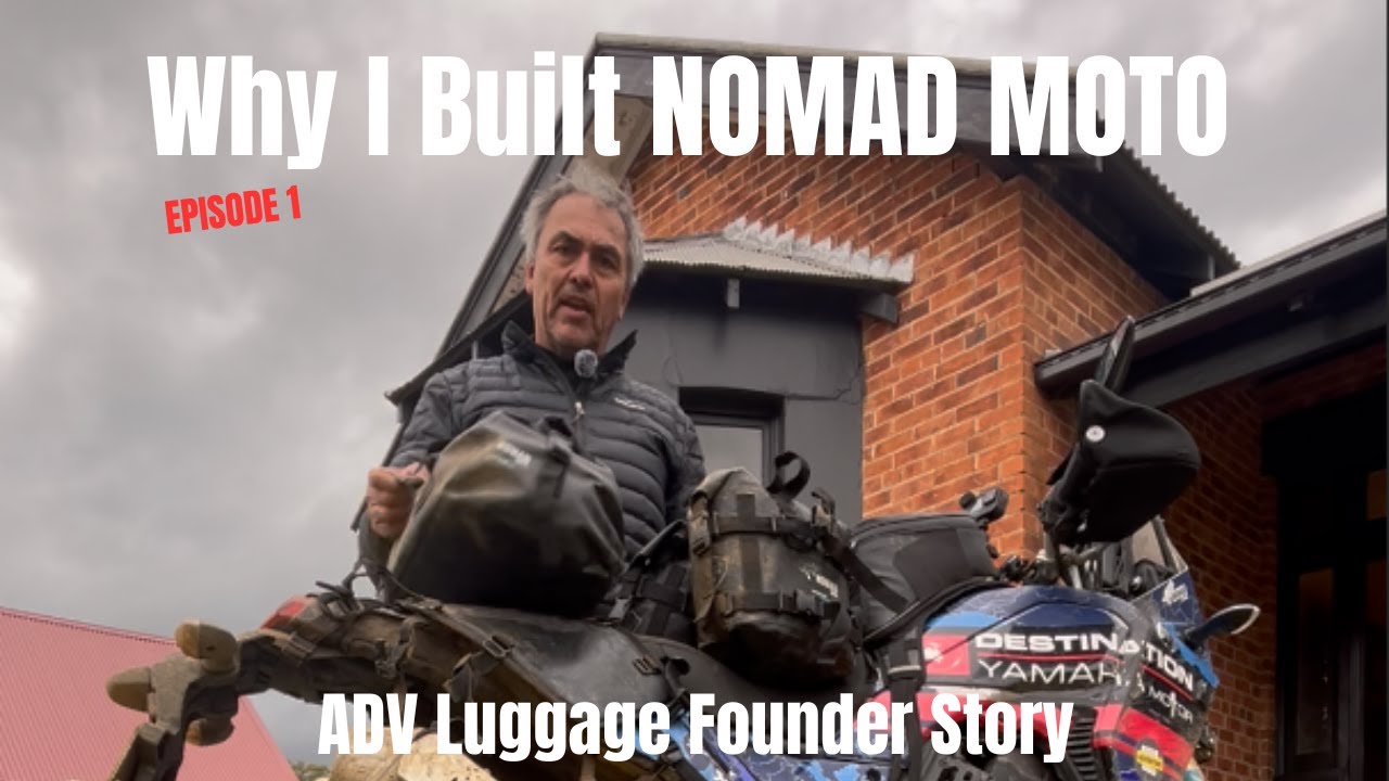 Почему я создал Nomad Moto (мотоциклетные багажные системы для настоящего бездорожья)