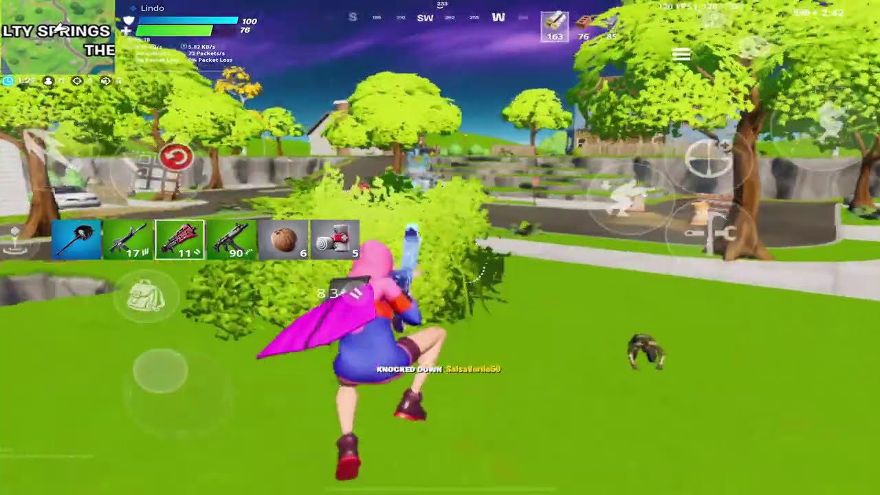 35 Kill Solo Squads - Fortnite mobile (Gameplay)