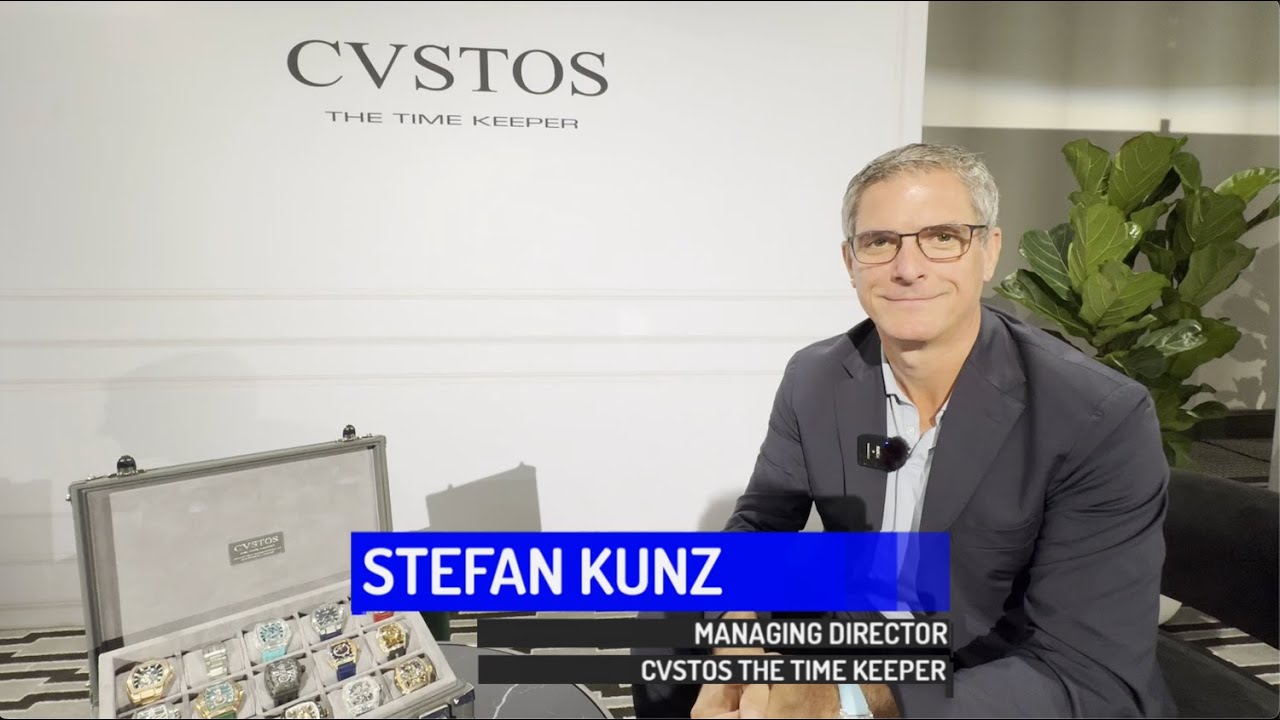 CVSTOS The Time Keeper - Stefan Kunz, Managing Director