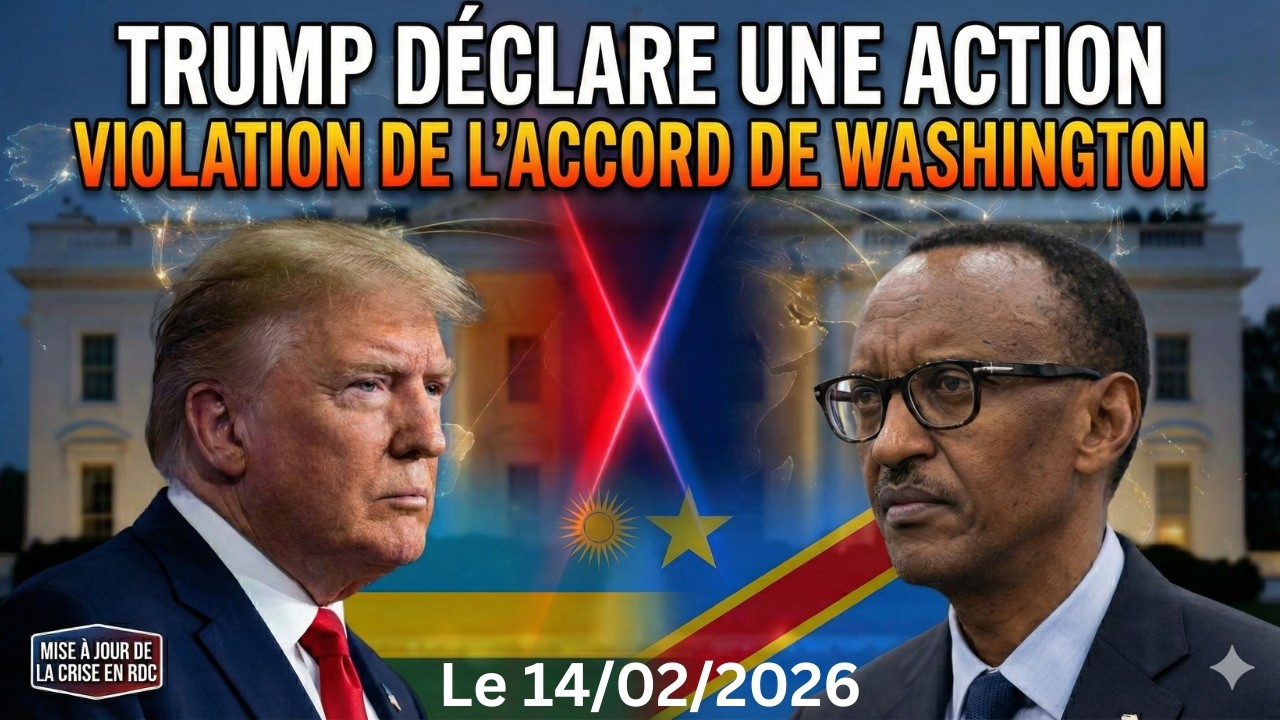 Trump interpellé sur la RDC:violation d’accord de paix par le Rwanda, quelle réponse des États-Unis?