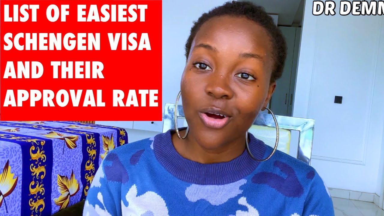 LIST OF EASIEST SCHENGEN VISA AND THEIR APPROVAL RATE FOR NIGERIANS/AFRICANS