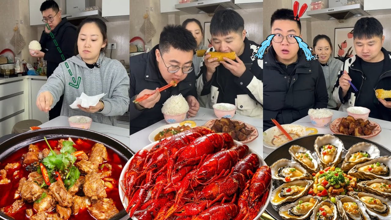 故意让小气哥哥看到“加料”，嗜肉如命的他竟不敢动了！这招果然专治各种不服！#夫妻日常